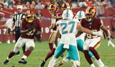 What Miami Dolphins Coach Jeff Hafley Likes About His New RB ... And Updating the Waiver Pick-Up Scoreboard