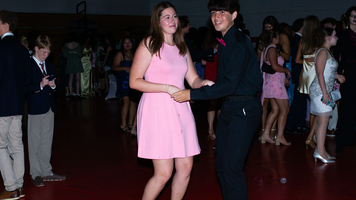 Leon High School homecoming attendees dance at the 'Enchanted Forest' themed dance on Saturday, Oct. 3, 2026. Leon High School homecoming attendees dance at the 'Enchanted Forest' themed dance on Saturday, Oct. 3, 2026.