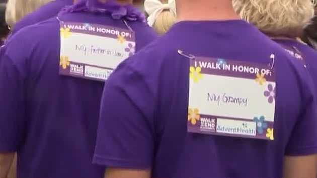Community gathers at Lake Eola for Walk to End Alzheimer’s