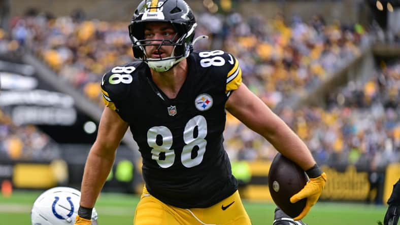 Pittsburgh Steelers tight end Pat Freiermuth