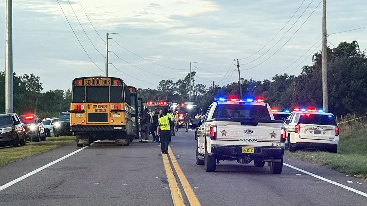 School bus crash in Central Florida kills 2, including 10th-grade student, deputies say – NBC 6 South Florida