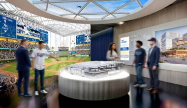 The experience center will be built inside the Westshore City Center. (Rendering provided by Tampa Bay Rays)
