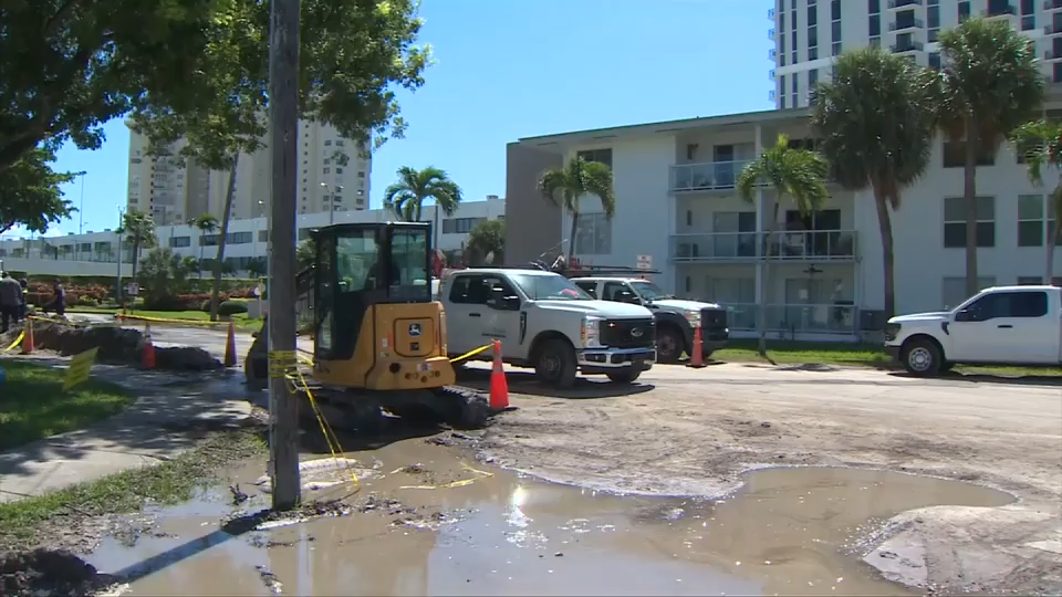 Boil water notice lifted for North Miami residents after main break incident - WSVN 7News | Miami News, Weather, Sports