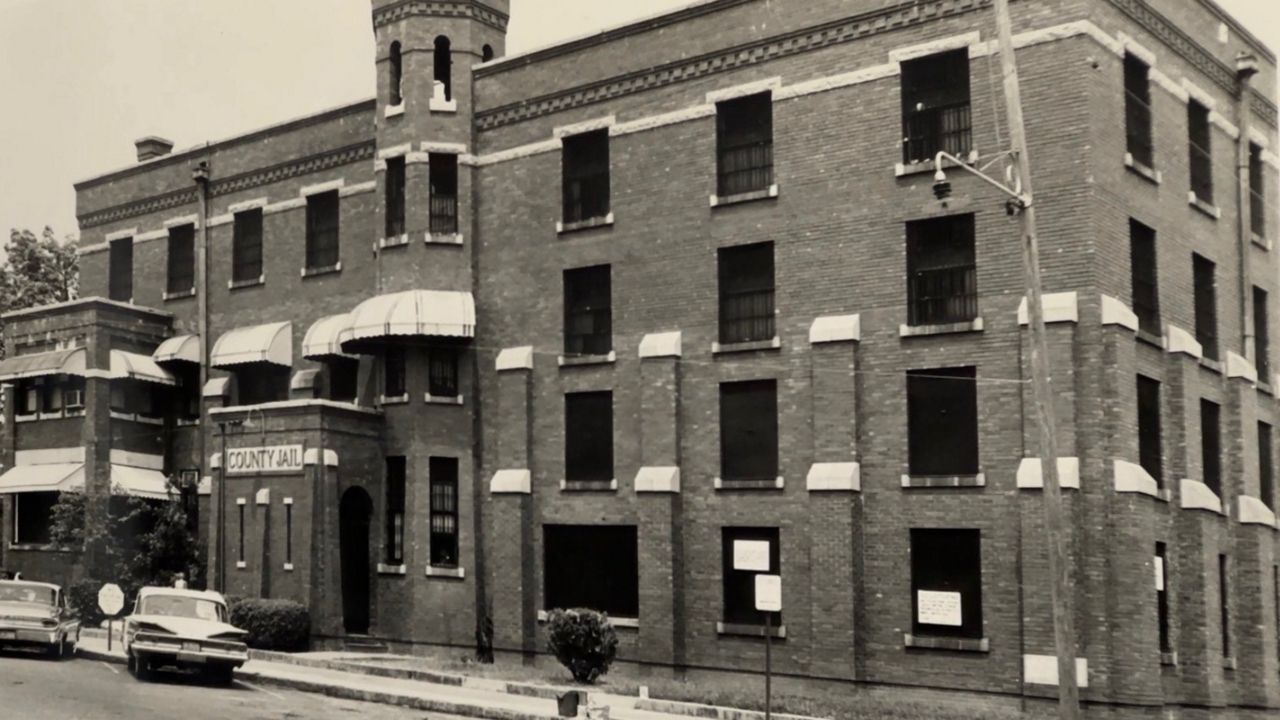 The old Hillsborough County Jail on Pierce Street where the interrogation took place. (Photo provided by USF))