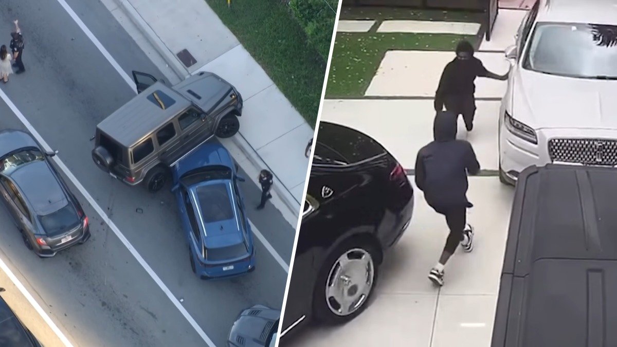 Broward teens, ages 14 and 16, arrested in G-Wagon theft, attempted car burglaries – NBC 6 South Florida