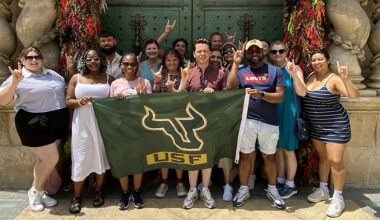 USF professor on pioneering career and teaching excellence