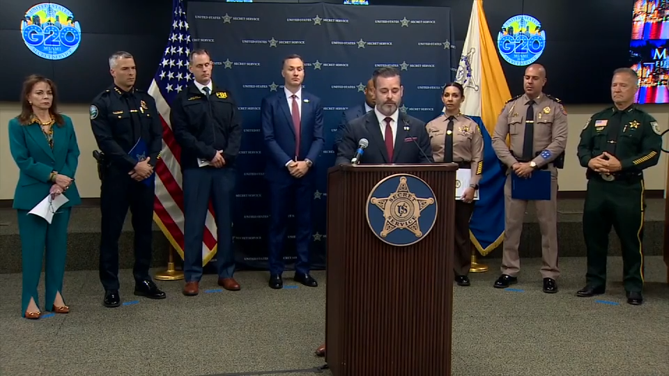 Public safety officials gather to plan ahead of G20 gathering at Trump National Doral - WSVN 7News | Miami News, Weather, Sports