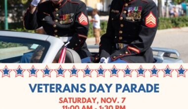 City Seeks Veterans Day Parade Participants