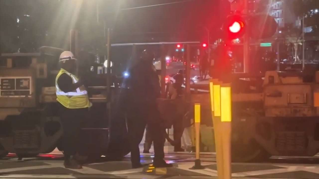 Truck and freight train crash in North Miami - WSVN 7News | Miami News, Weather, Sports