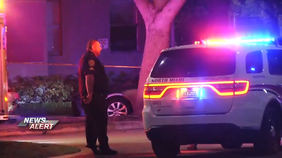 Witness says shots fired at gated community in North Miami; heavy police presence in area - WSVN 7News | Miami News, Weather, Sports