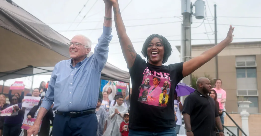 Bernie Sanders Visits Florida to Campaign With Angie Nixon