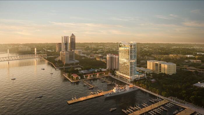 Developer unveils plans for proposed Hard Rock Hotel on Jacksonville riverfront
