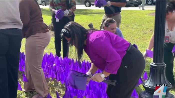 Hubbard House, Jacksonville leaders highlight scope of domestic violence during awareness month