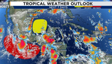 National Hurricane Center eyes spot in Gulf for possible tropical development