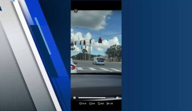 VIDEO: Wayward Waymo runs red light at major intersection near Universal Orlando
