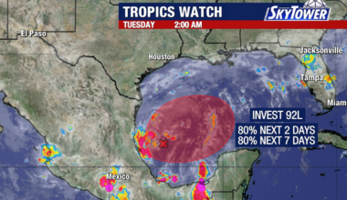 Tropical Storm Isaias likely to form in Southwest Gulf