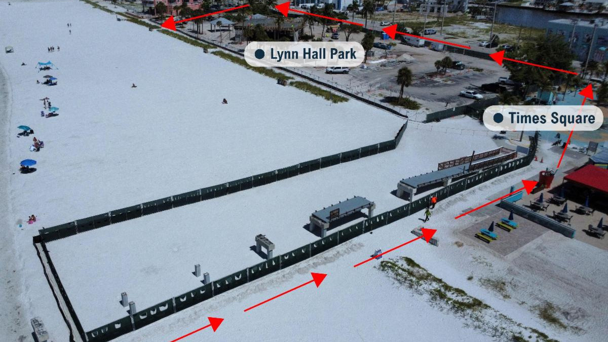 As season starts, it's safety first for Fort Myers Beach pier project