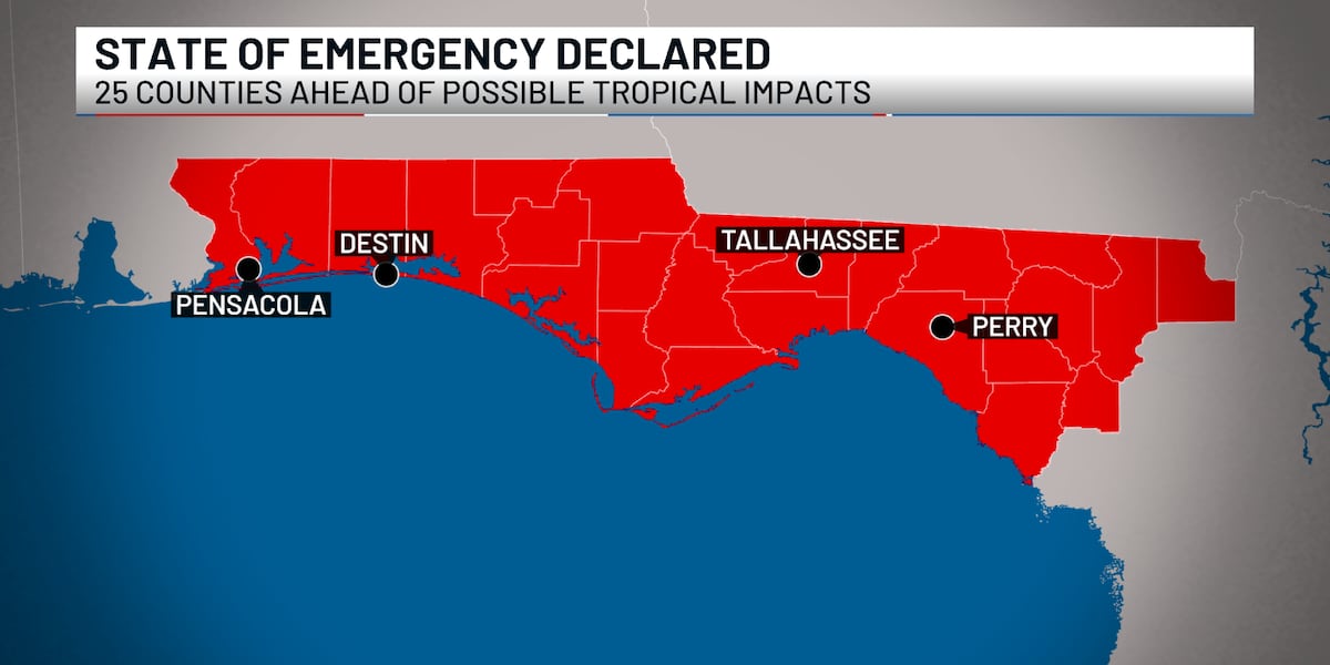 DeSantis declares state of emergency in 25 Florida counties ahead of Tropical Storm Isaias