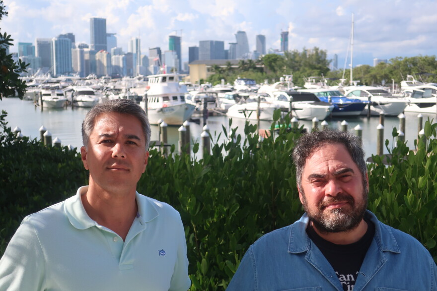 Aabad Melwani (left) and Adam Gersten (right) are leading much of the campaign to defeat Miami Referendum 3.