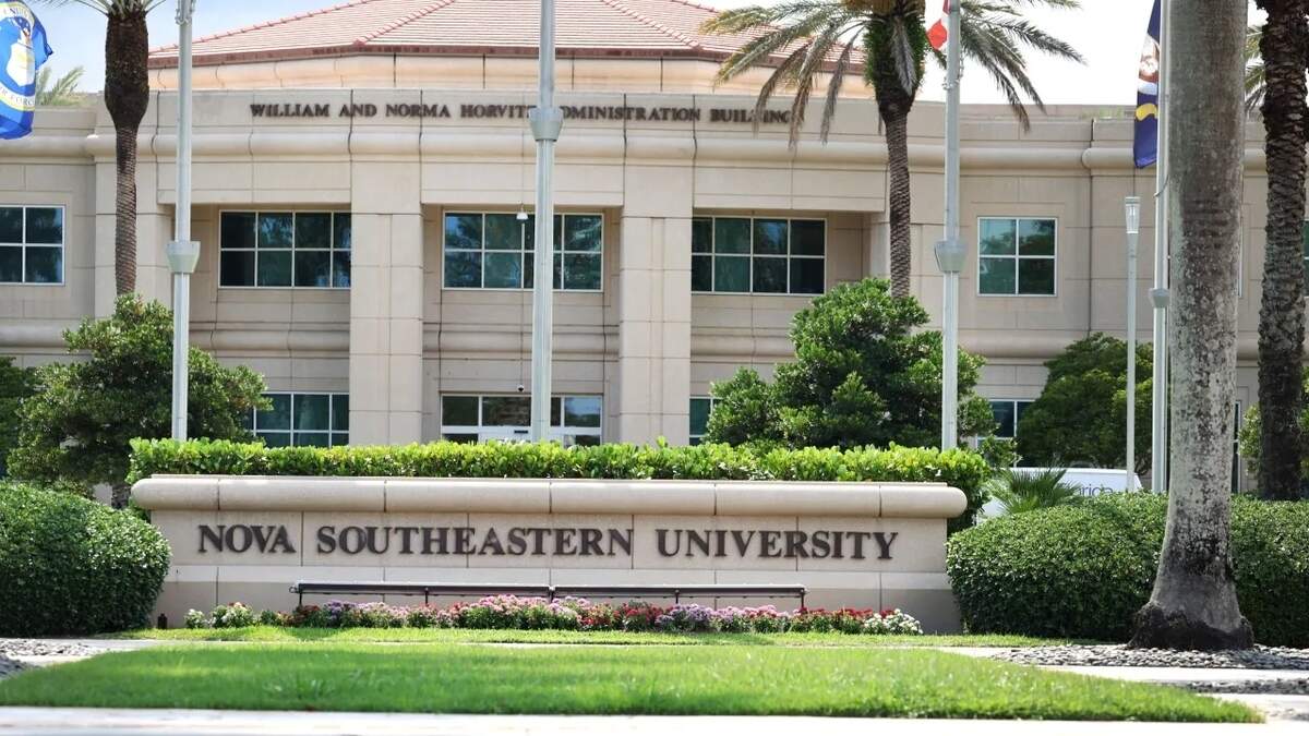 Nova Southeastern University in Davie, Florida.