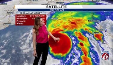 Isaias remains a Category 3 hurricane as storm approaches Florida Panhandle