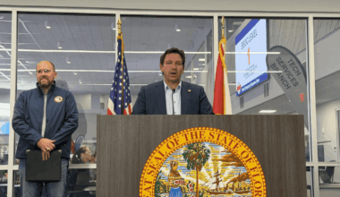 Gov. DeSantis gives hurricane brief from Tallahassee