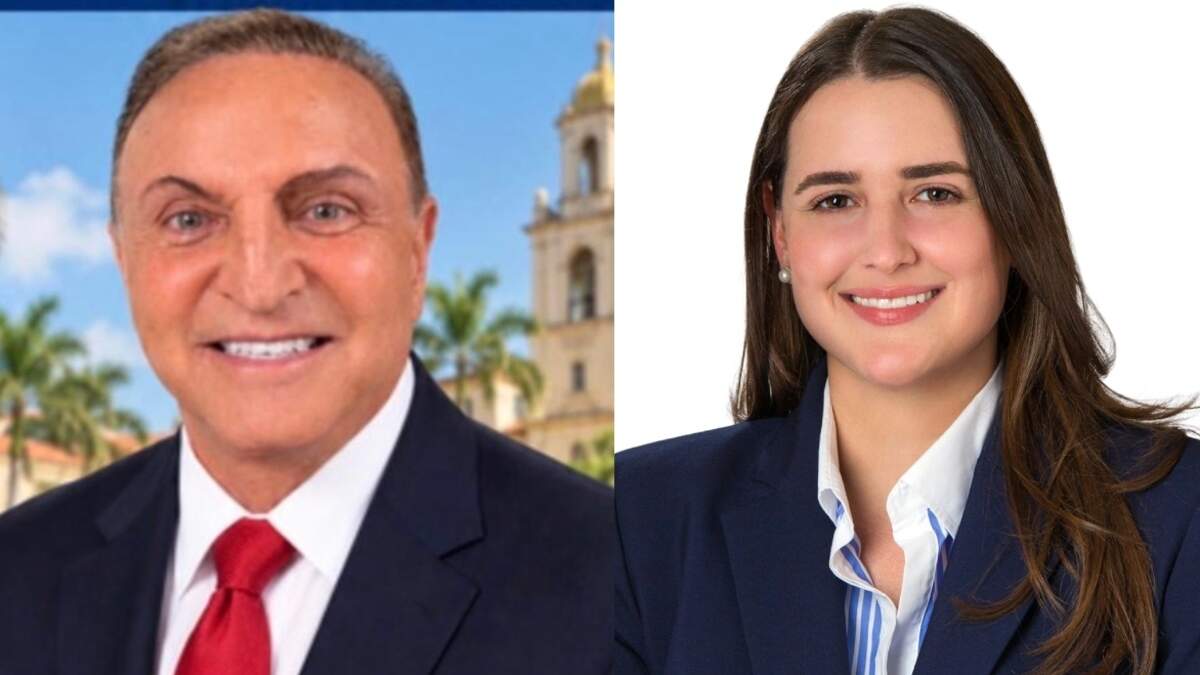 Gonzalo Sanabria vs. Nikki Whiting in Coral Gables race