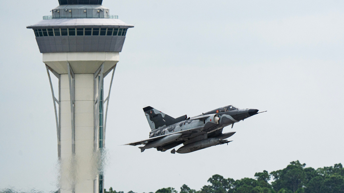 Why are fighter jets roaring over Southwest Florida?