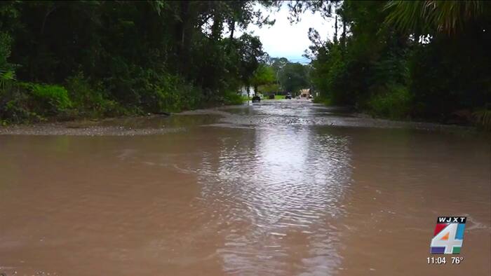 Jacksonville residents call for long-term flooding solution after storm inundates neighborhood