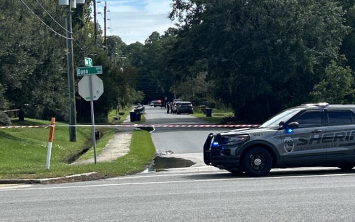 Northside road blocked off due to JSO activity