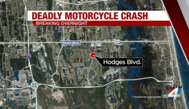 Motorcyclist killed in crash on Hodges Boulevard: JSO