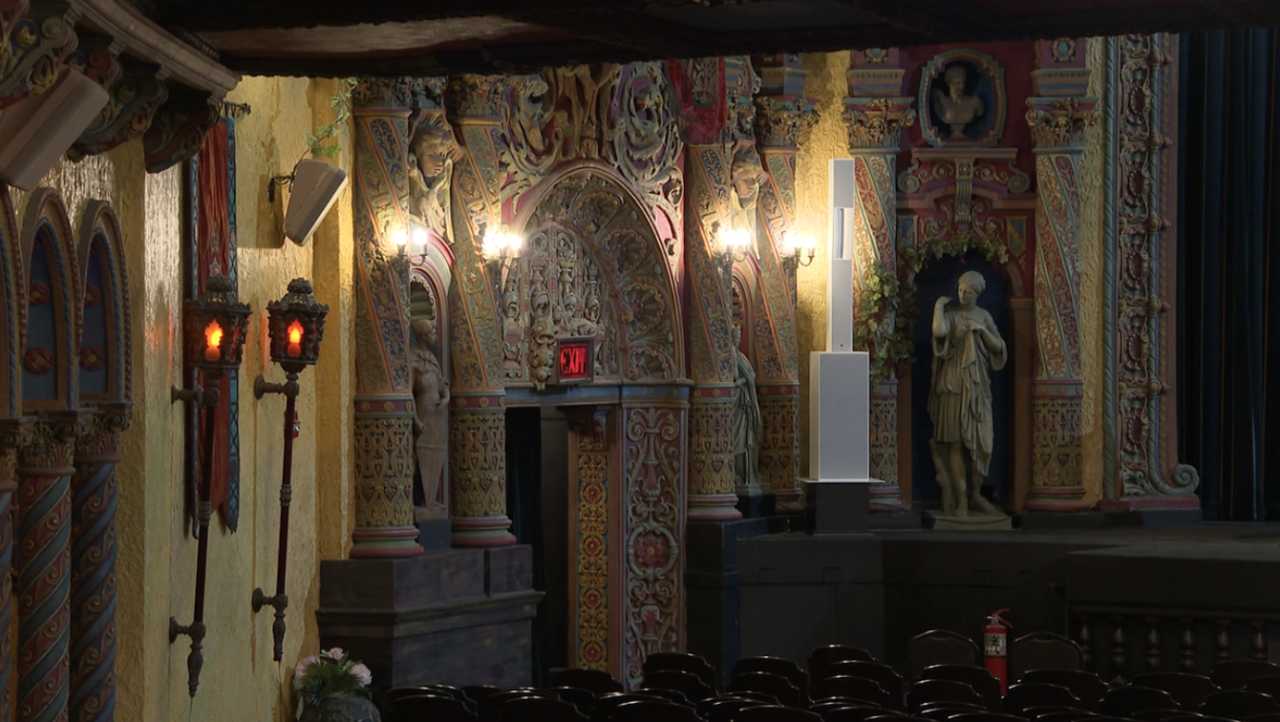 Interior of renovated Tampa Theatre