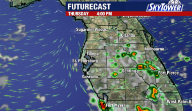 Tampa weather: Dry air brings sunshine before rain chances return Thursday