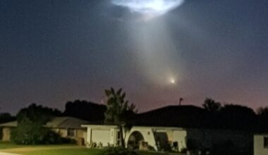 Area residents share photos of this morning’s ‘jellyfish cloud’