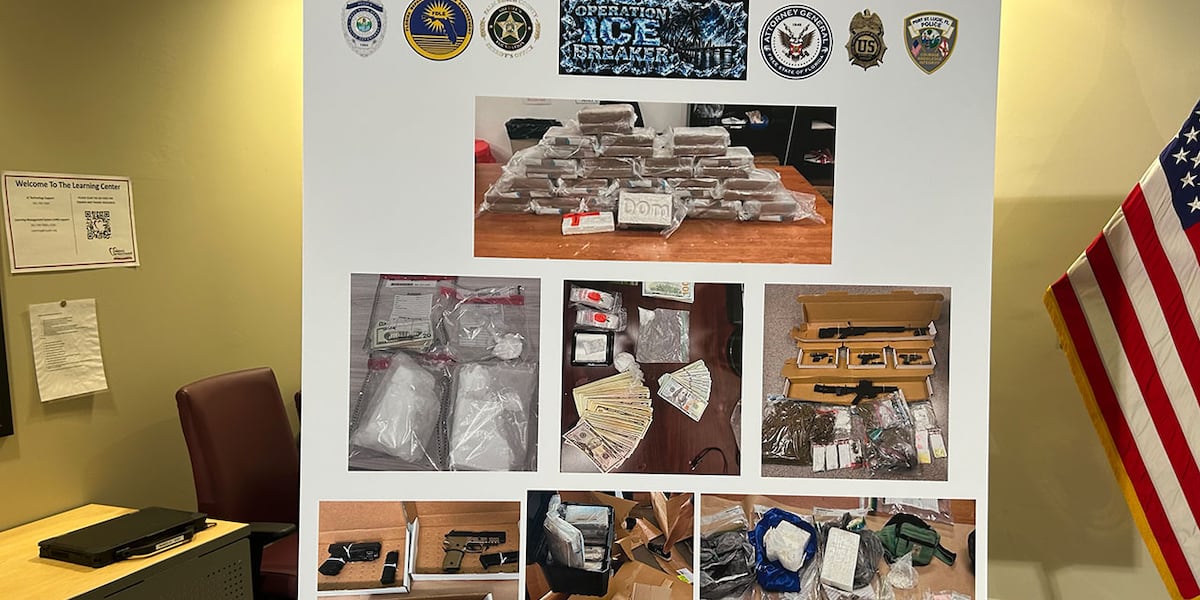 Operation Ice Breaker: 25 charged in major South Florida drug trafficking investigation