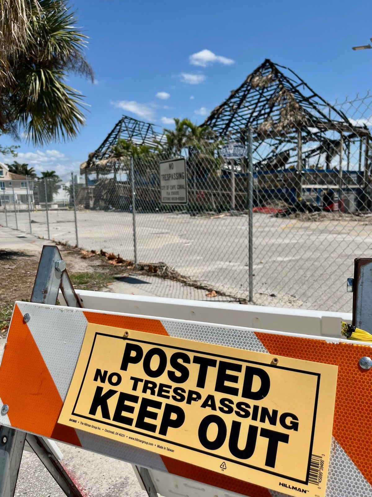 Owner Zak Kearns said the electrical fire that destroyed The Boathouse in Cape Coral started downstairs with one of the coolers.