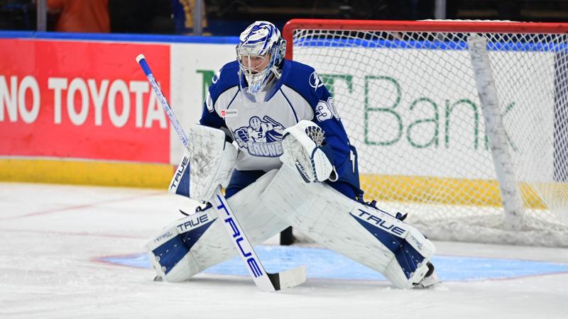 Tampa Bay Lightning Recall Goaltender Mads Sogaard From Syracuse Crunch