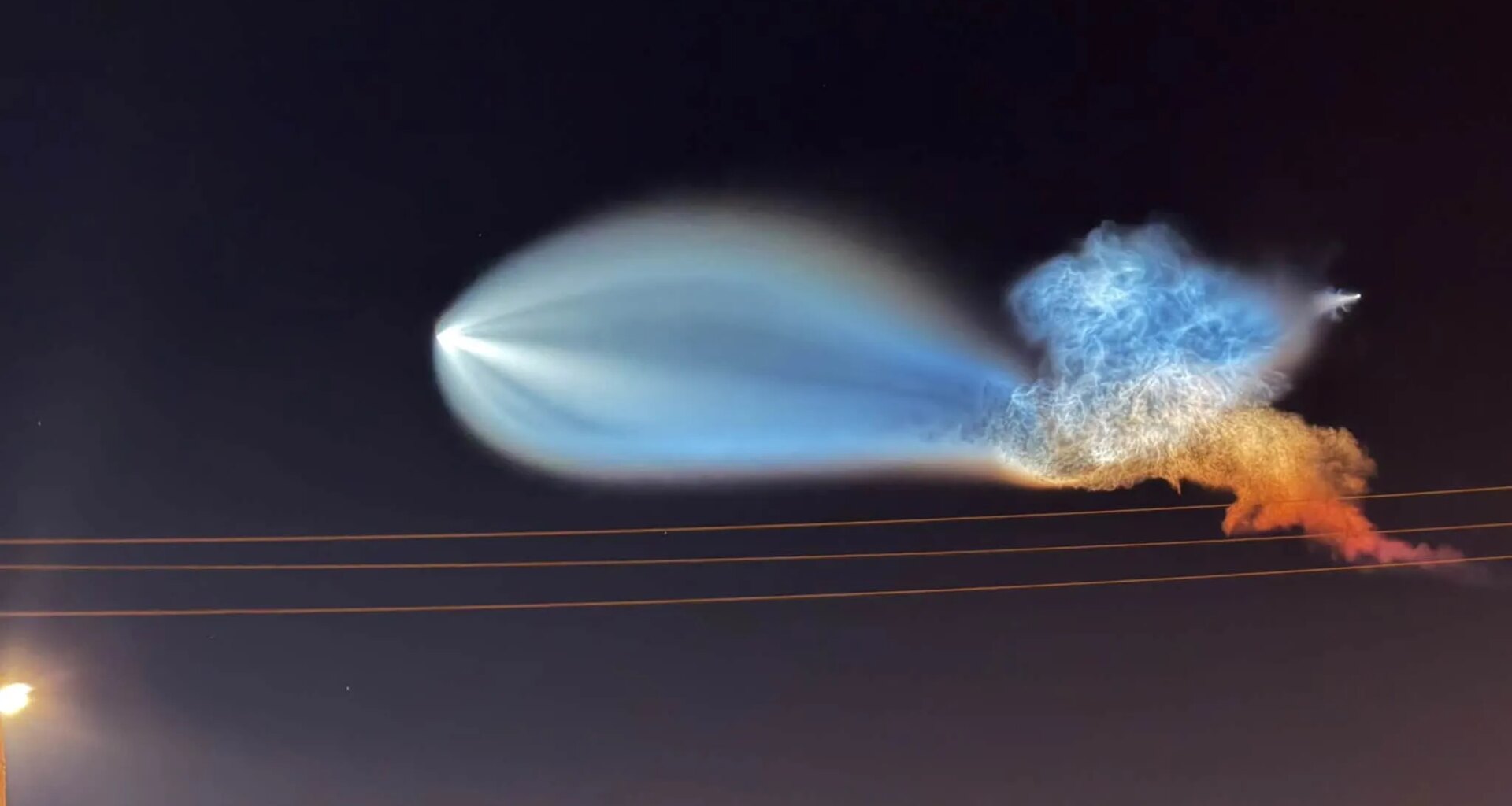 See SpaceX rocket launch 'jellyfish' over Tallahassee, Florida