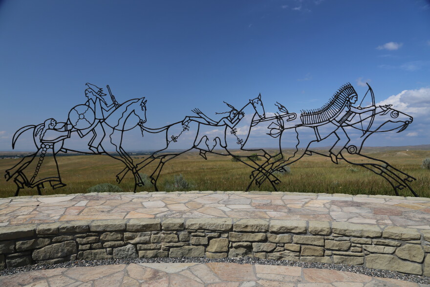 Indian Memorial, Little Bighorn National Monument, 2012.