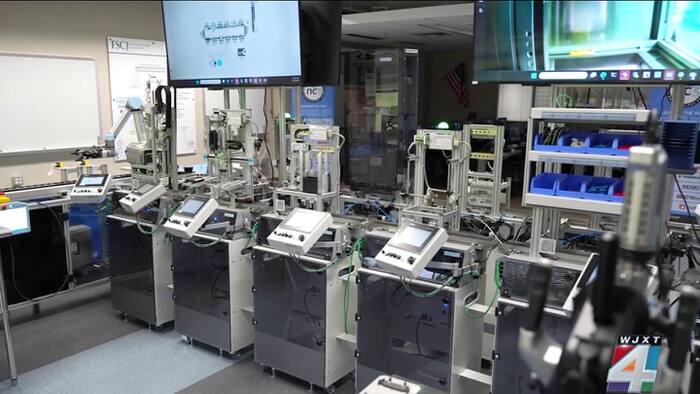 Trade Up: FSCJ’s large, fully automated semiconductor lab is first of its kind in Florida
