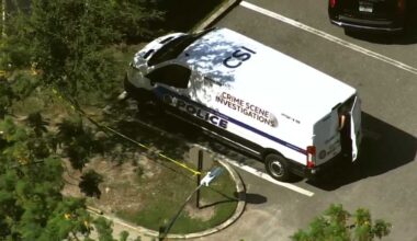 Crime scene tape surrounds Orlando apartment complex