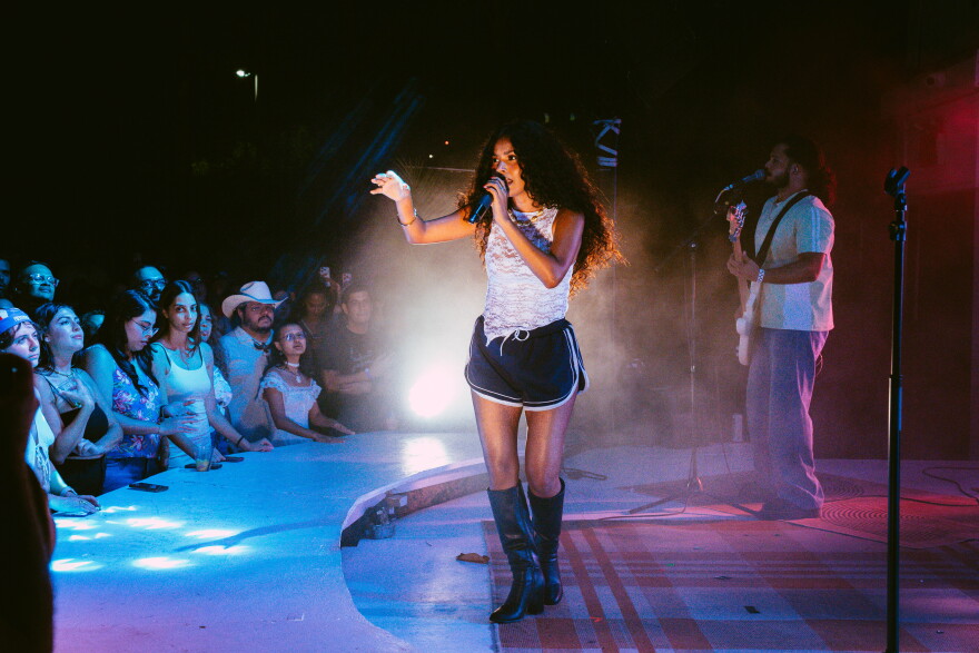 Chuwi performs at ZeyZey in Miami on May 15, 2026