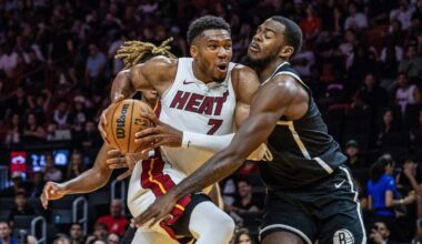 Giannis Antetokounmpo dominates in Heat preseason win over Nets