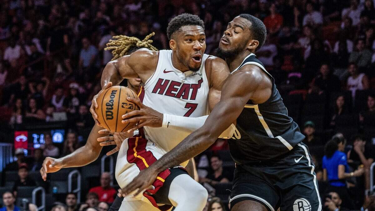 Giannis Antetokounmpo dominates in Heat preseason win over Nets