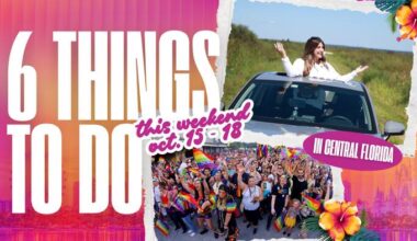 6️⃣ things to do in Orlando this weekend: Pride, Hamilton and spooky scares (Oct. 15-18)