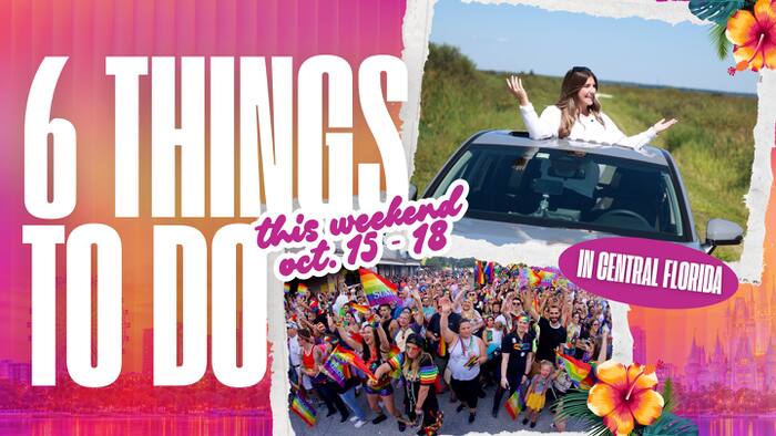 6️⃣ things to do in Orlando this weekend: Pride, Hamilton and spooky scares (Oct. 15-18)