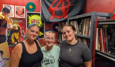WECX college radio djs Taj Bergen Vivian