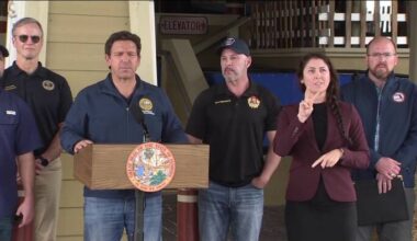 Gov. DeSantis gives update on Hurricane Isaias recovery in Florida Panhandle