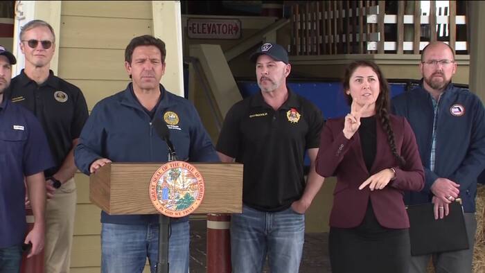 Gov. DeSantis gives update on Hurricane Isaias recovery in Florida Panhandle