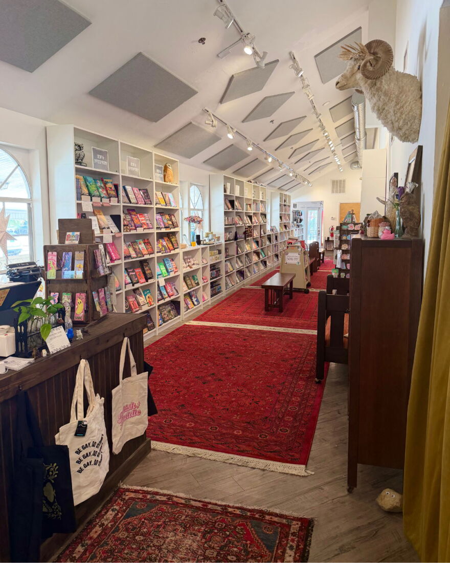 Inside Blinking Owl Books